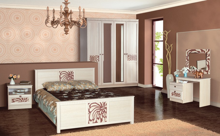 Спальный гарнитур Флоренция фабрика Яна