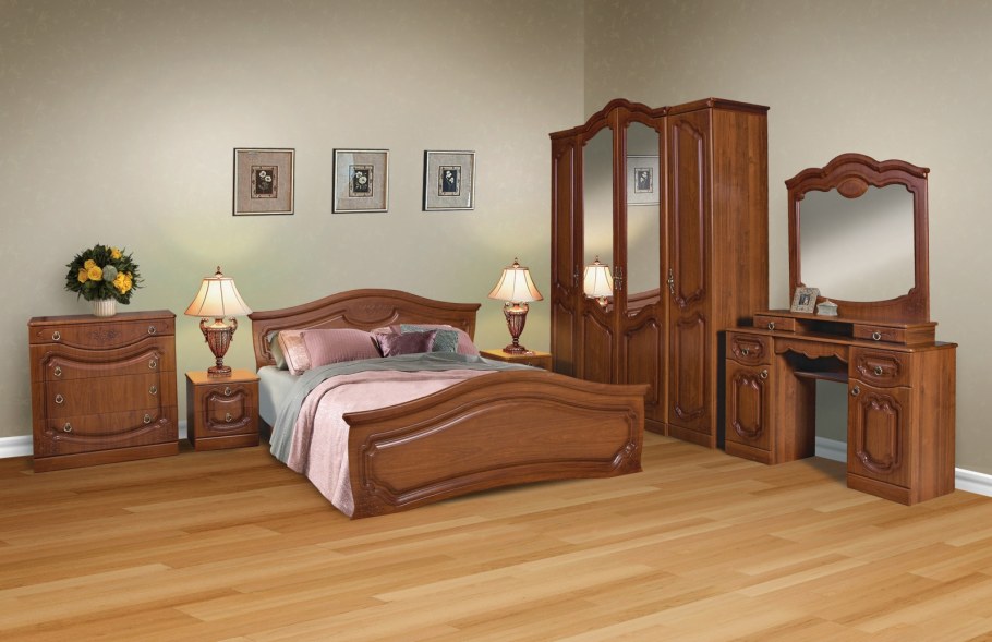Спальня Анжелика орех