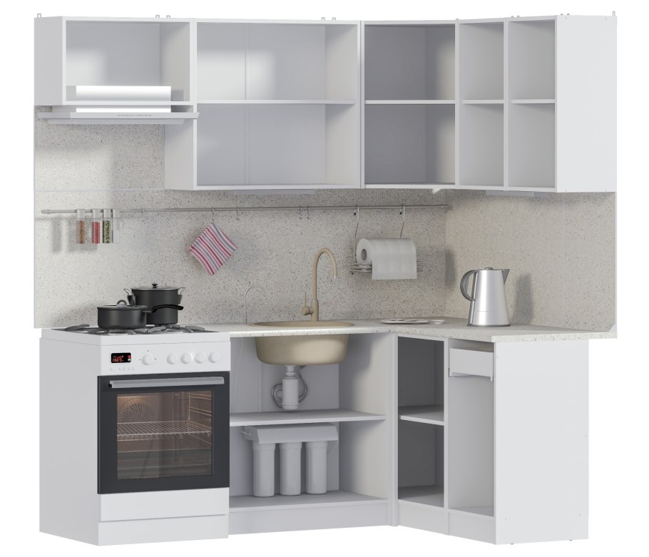 Кухня Квадро Ангелина угловая