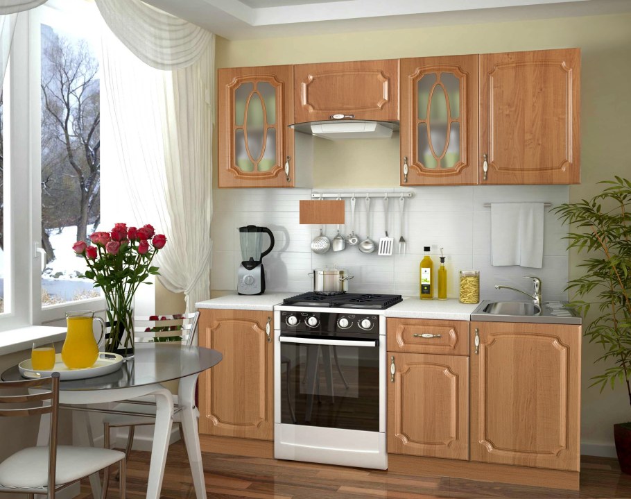 Кухня Квадро Ангелина 200см