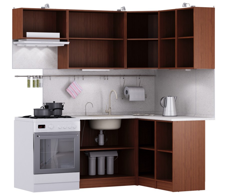 Кухня Квадро Ангелина угловая