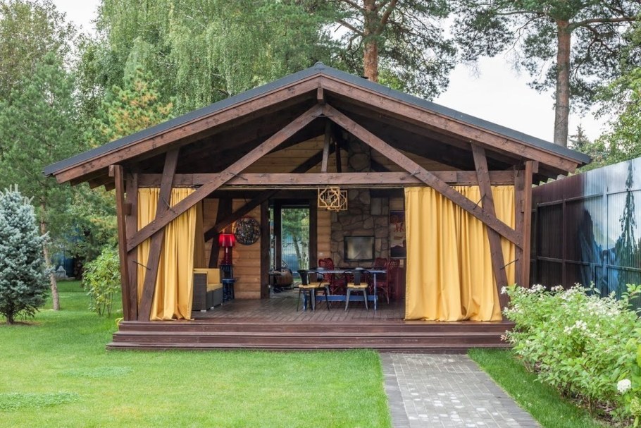 Беседка пикник Gazebo Piknik Brown 2015