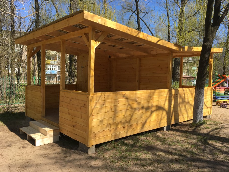Веранда на даче