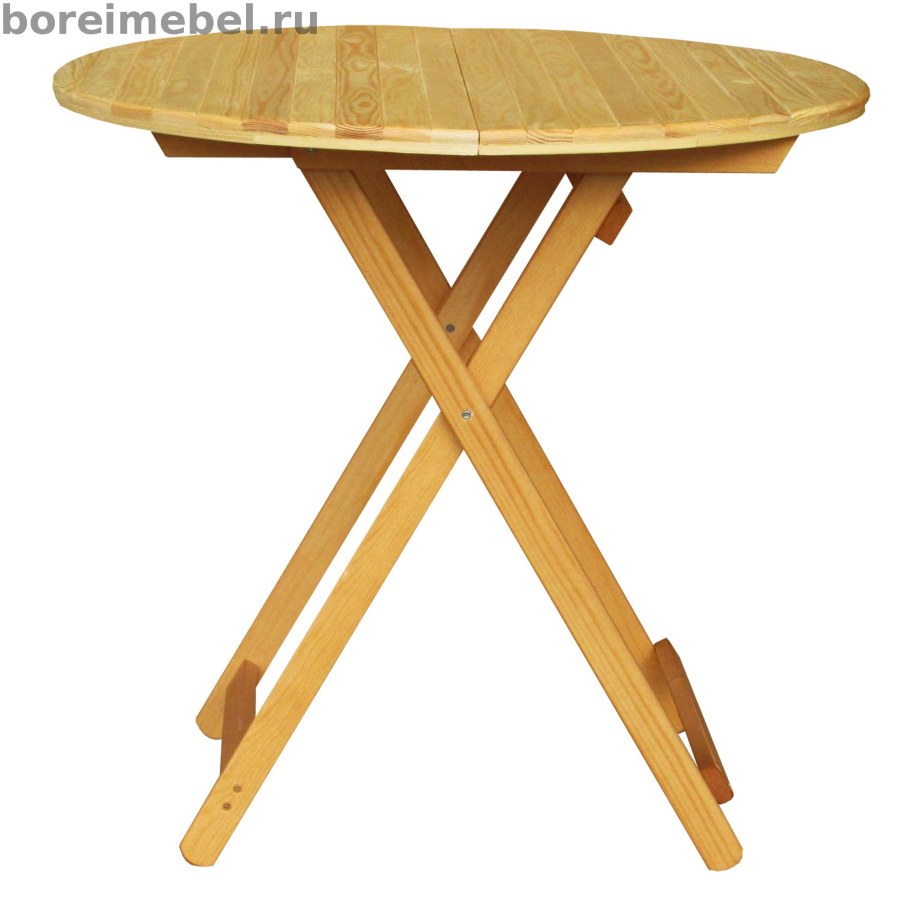 Раскладной деревянный столик