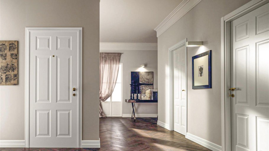 Черный плинтус в интерьере