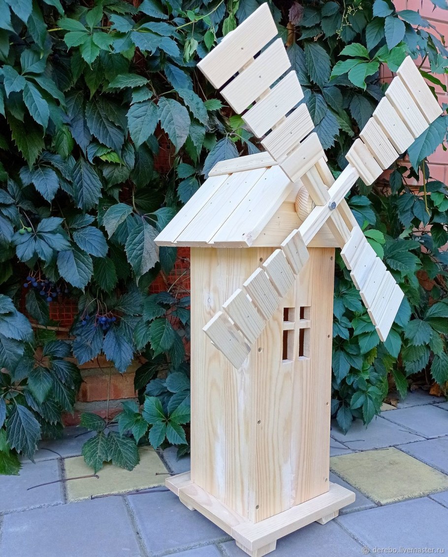 Мельница декор для сада