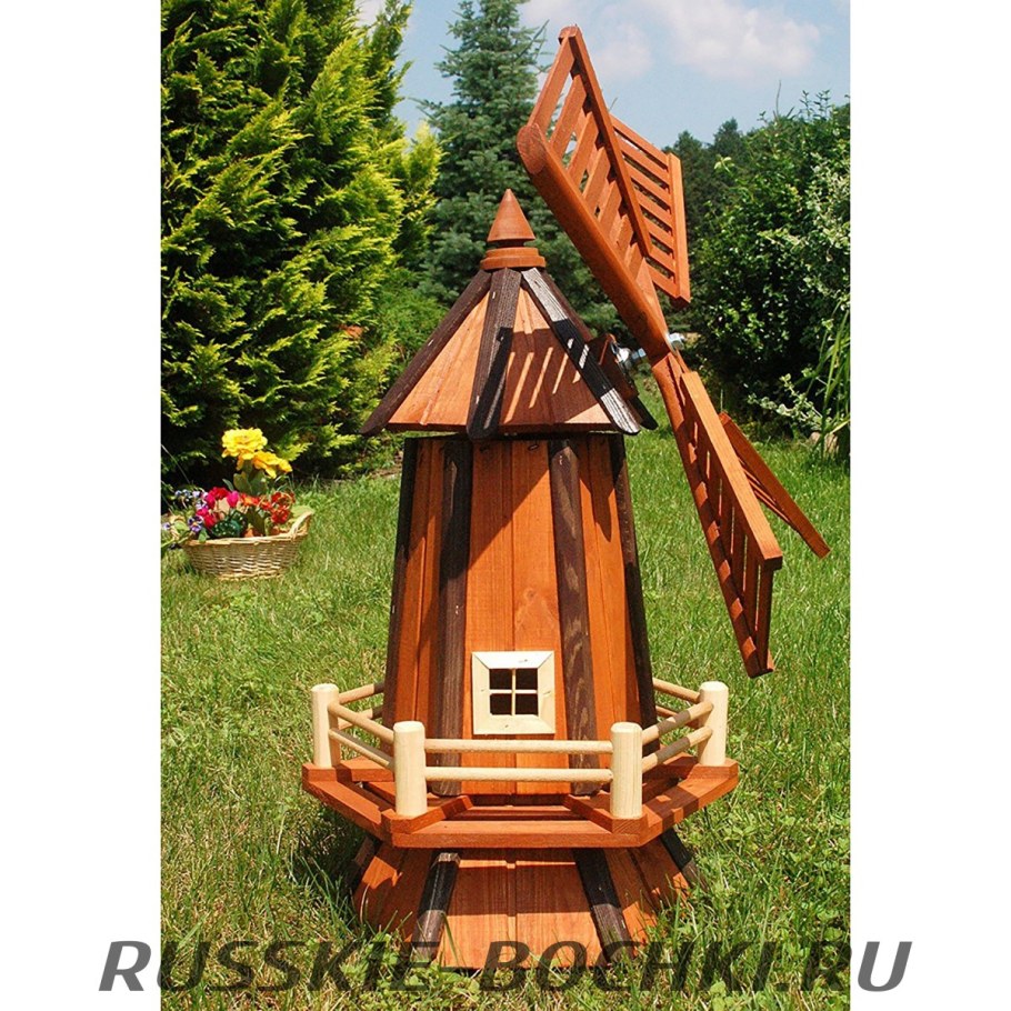 Декоративная мельница для дачи
