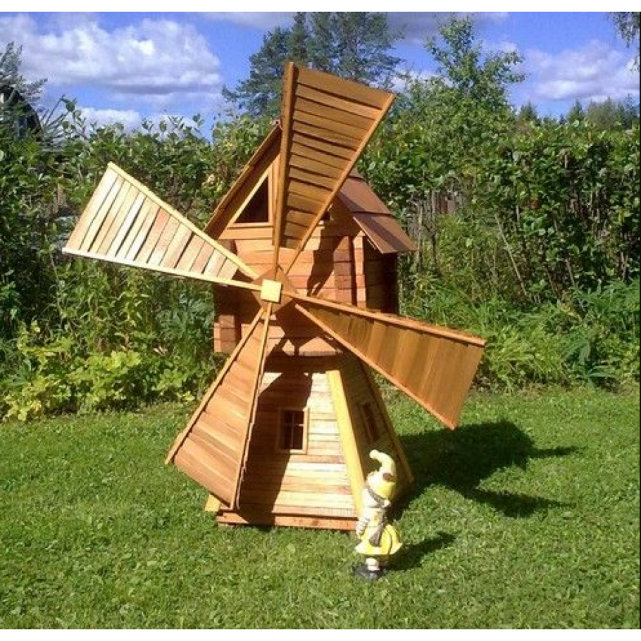 Мельница декоративная для сада