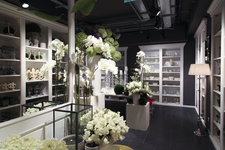 Планировка цветочного салона