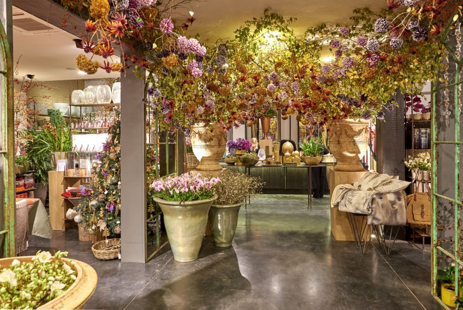 Необычный магазин цветов