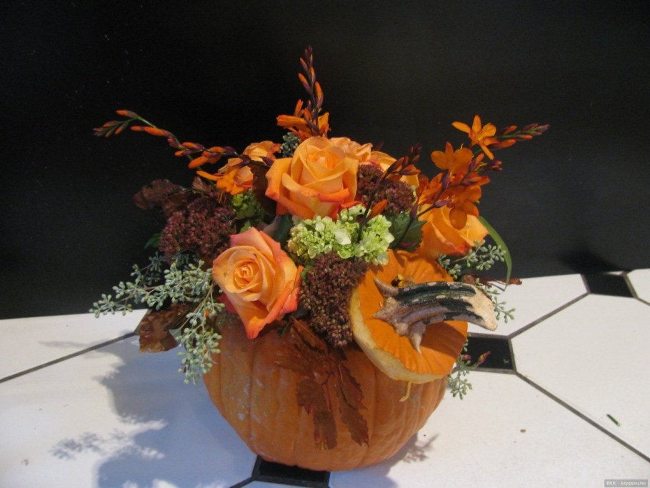 Экибана дары осени