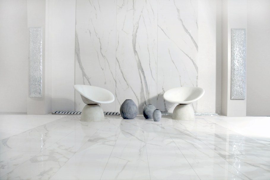 Керамогранит Laminam i naturali Bianco Statuario Venato