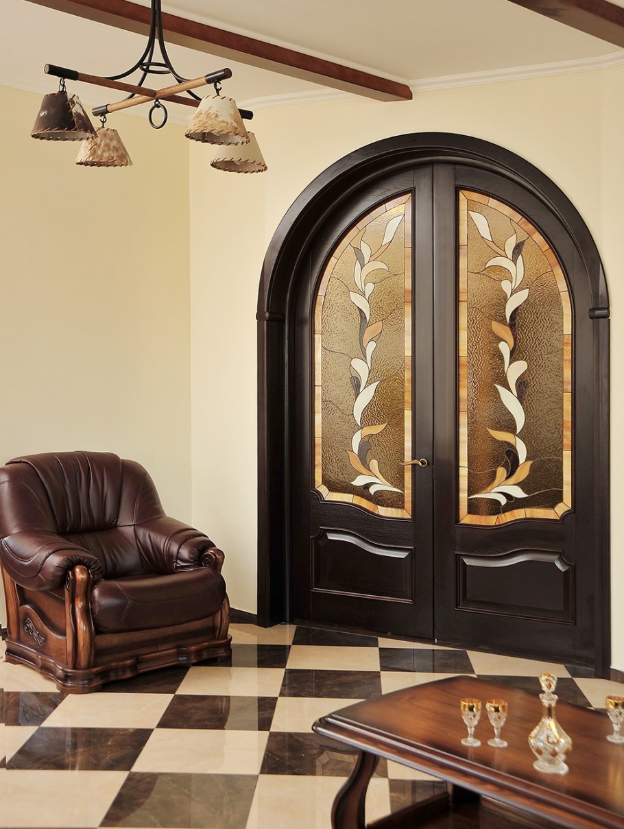 Межкомнатная арочная дверь