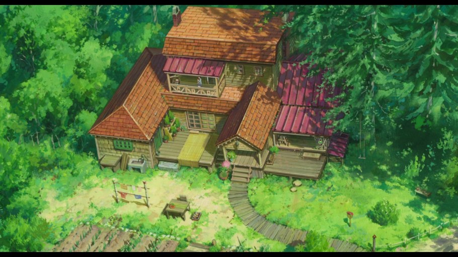 Дом из аниме воспоминания о Марни