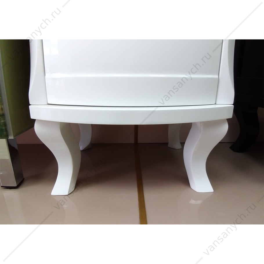 Тумба с раковиной Misty Дайна 85 белая