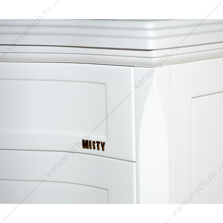Тумба с раковиной Misty Дайна 85 белая