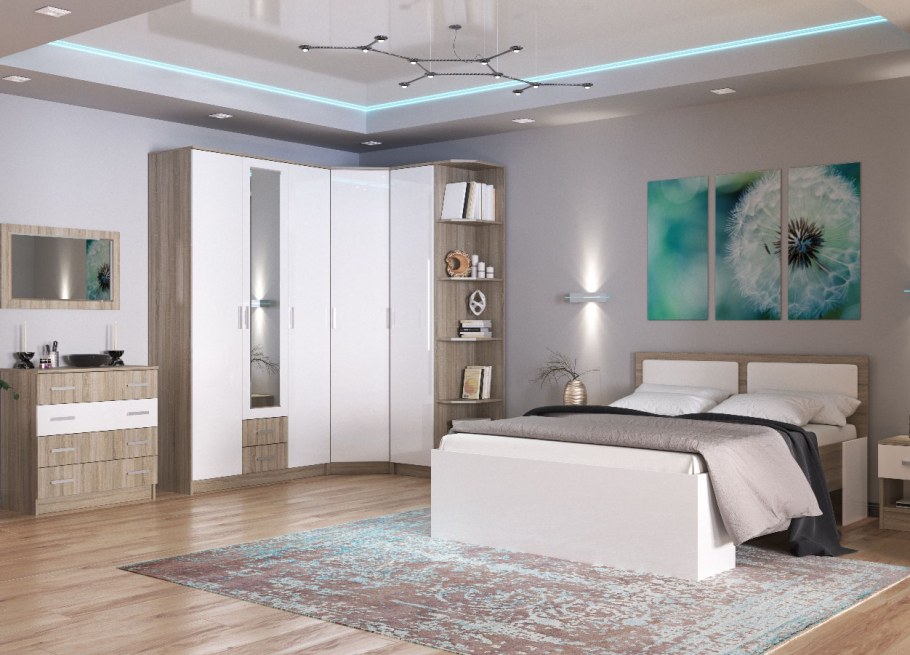 Модульная система Карина спальня Лером