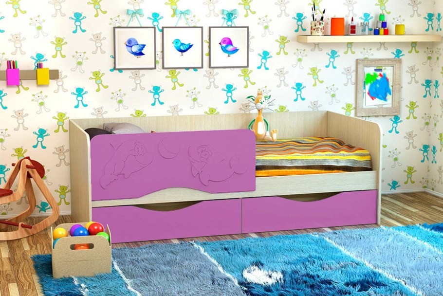 Детская кровать Дельфин-2