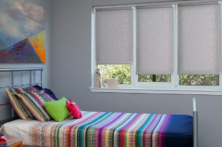 Шторы блэкаут мята