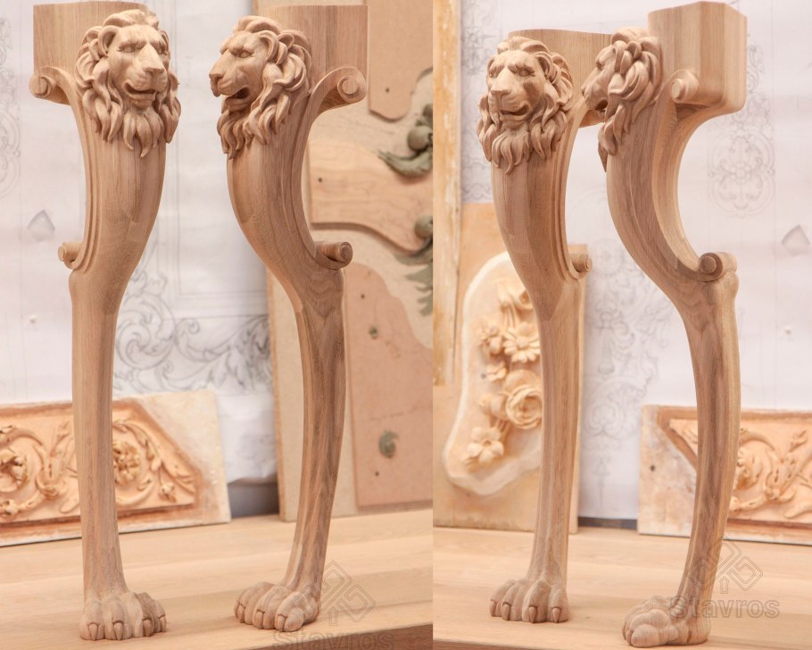 Фигурные ножки для стола