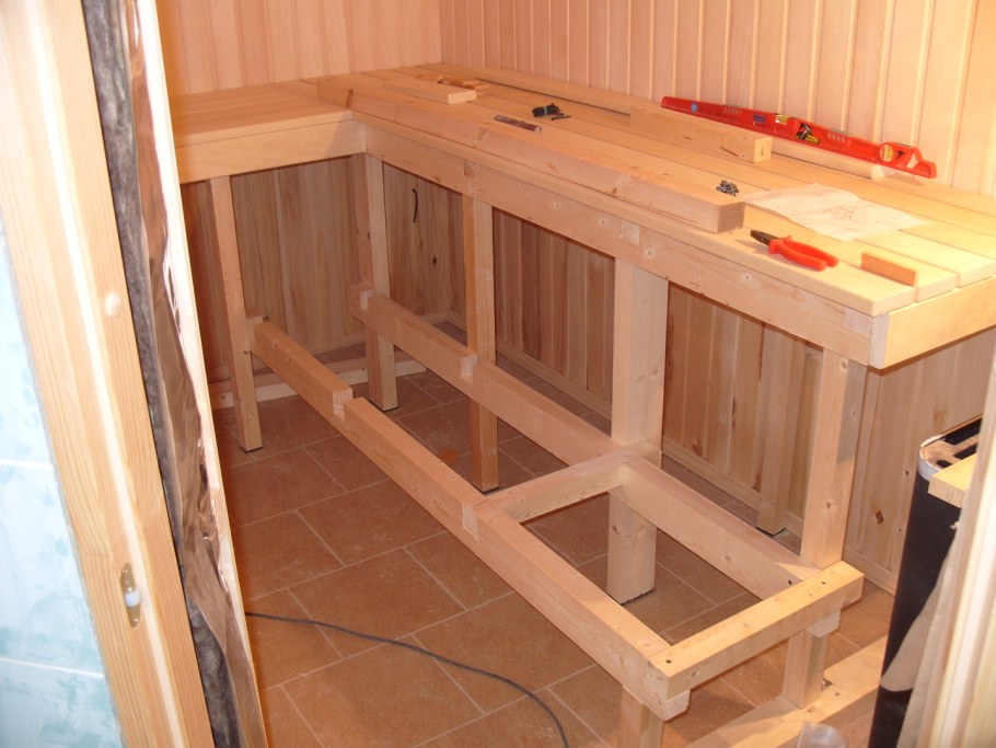 Парилка 2.5 на 2.5 схема