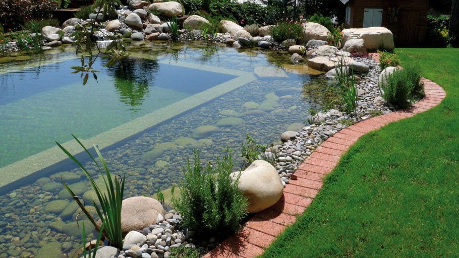 Искусственный водоем на участке