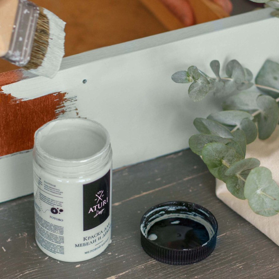 Крашеная состаренная мебель