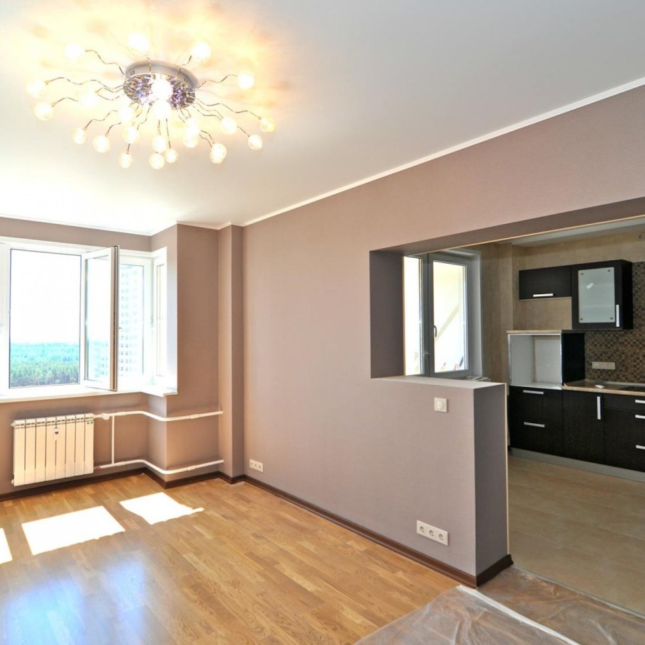 Евроремонт квартиры студии