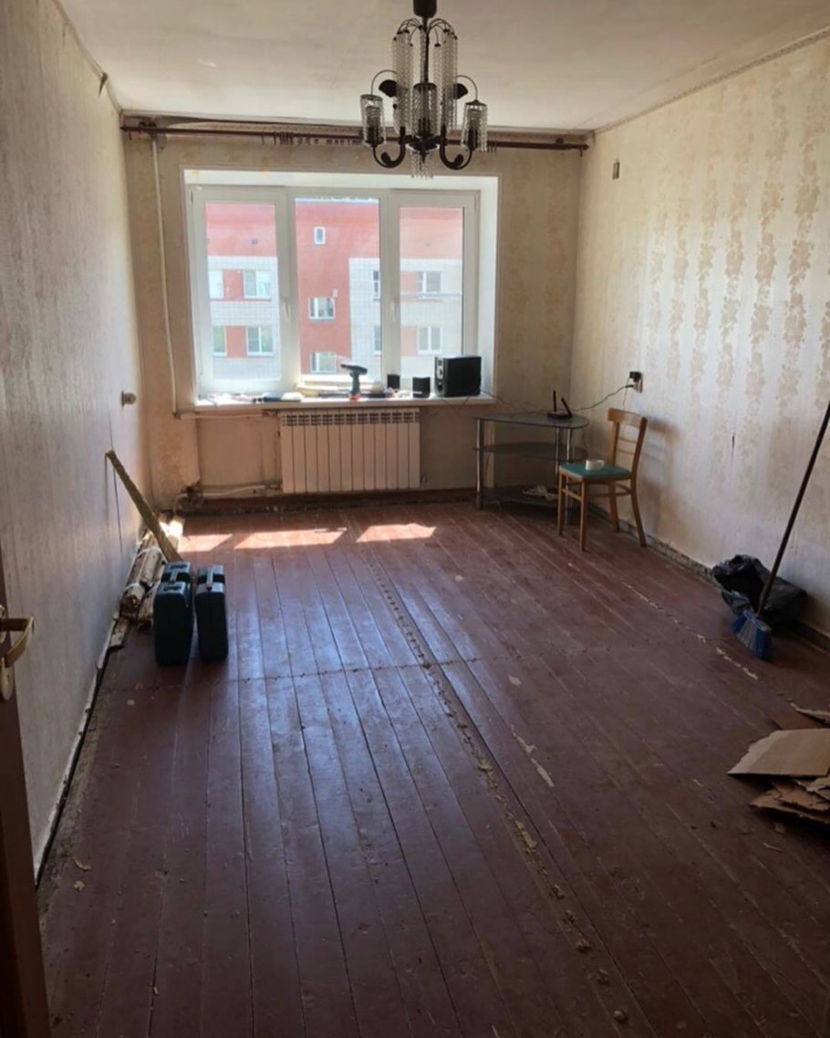 Квартира хрущевка без ремонта