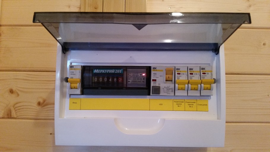 3х фазный щит IEK