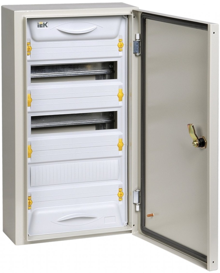 Щит навесной ЩРН-24 24 мод металл с замком ip54 mecas 1102