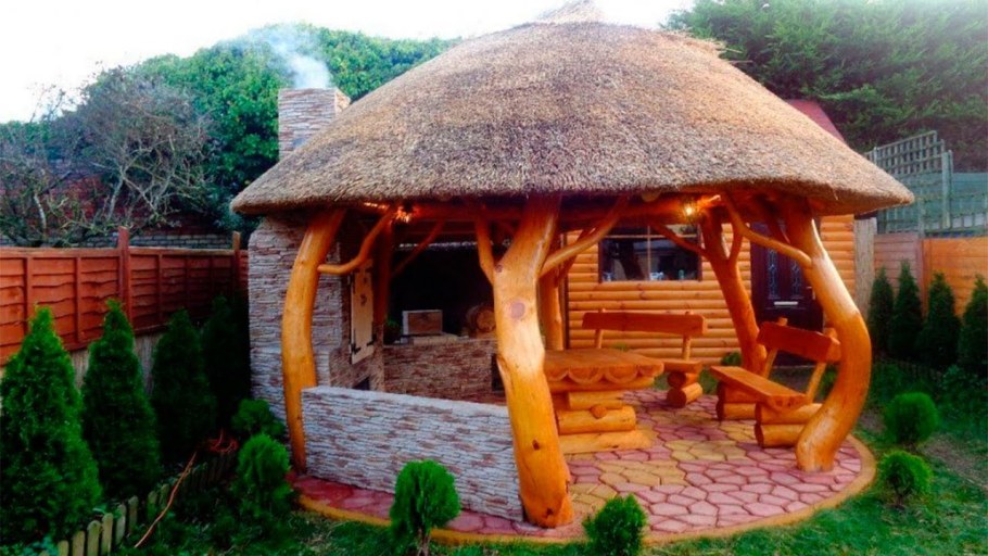 Длинная беседка