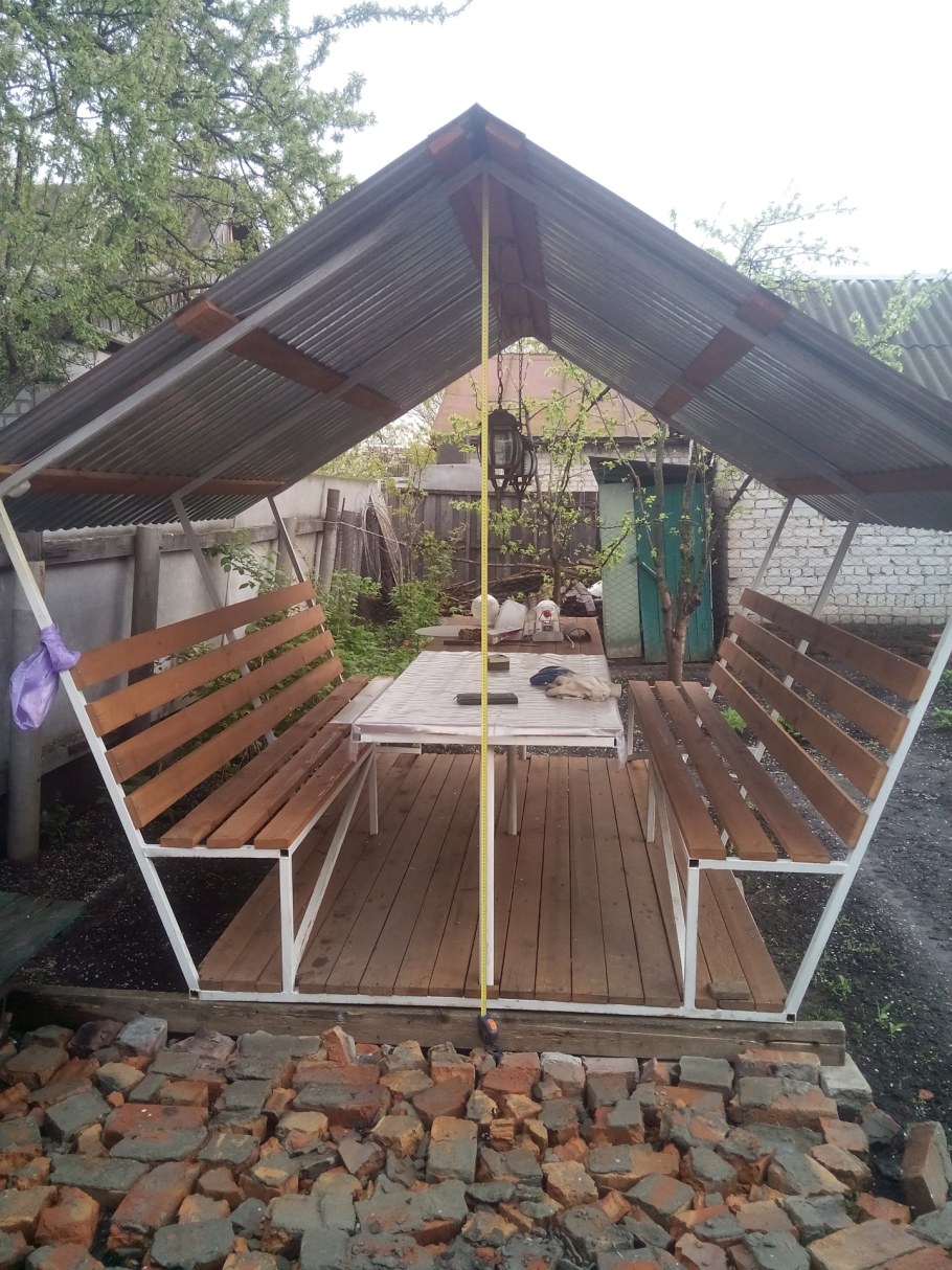 Бюджетная беседка