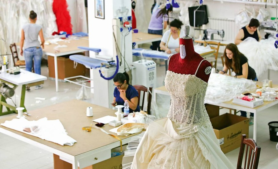 Пошив свадебного платья