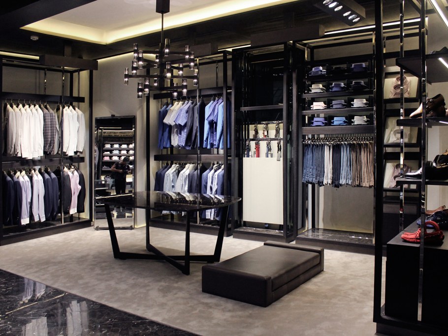 Интерьер ателье по пошиву одежды