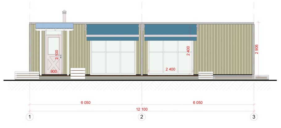 Планировка дома из контейнеров