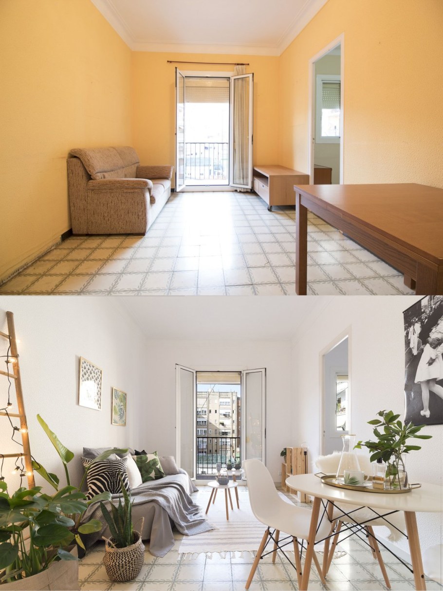 Хоум стейджинг до и после