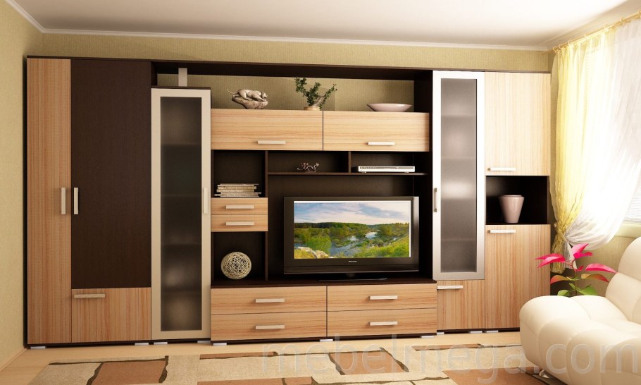 Мебель Эвита стенка Джулия