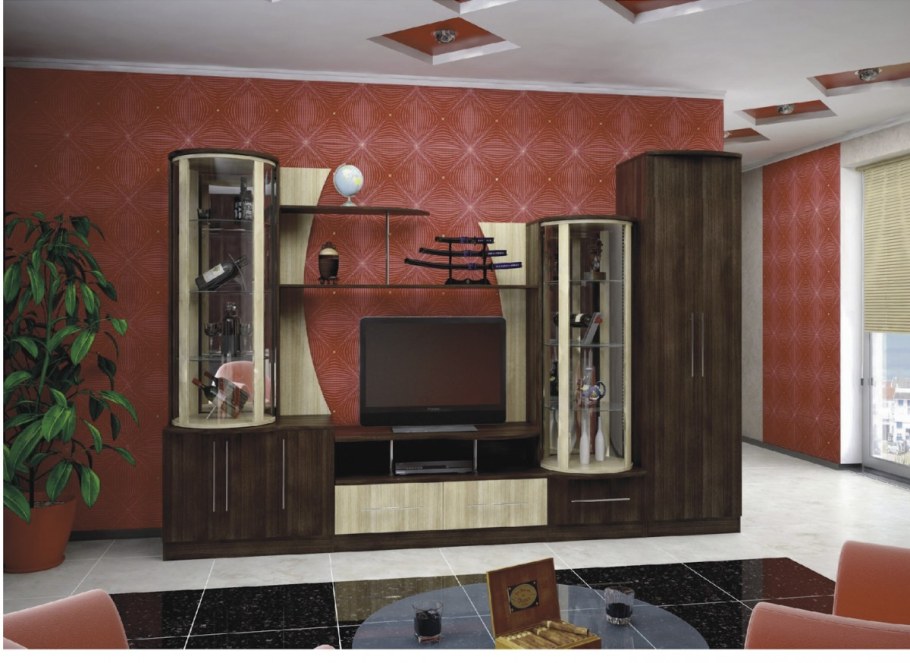 Гостиная премьер венге/дуб молочный