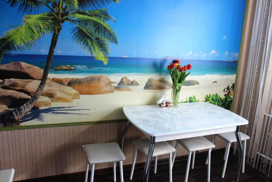 Фреска на стену на кухню