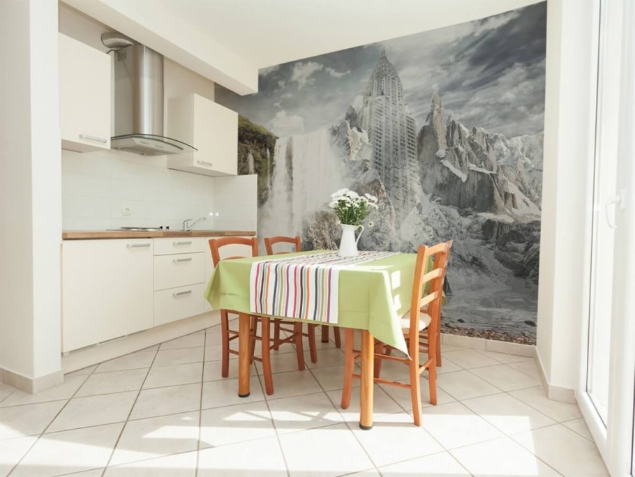 Обои для кухни фото