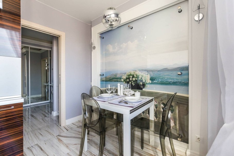 Фреска на стену на кухню