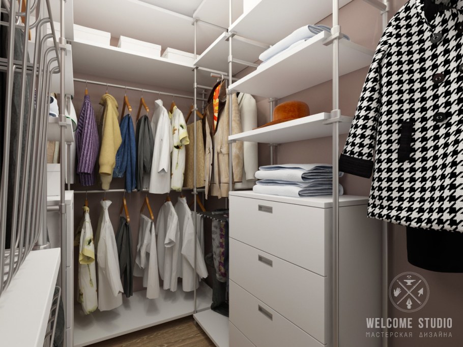 Гардеробная Маркус лазурит