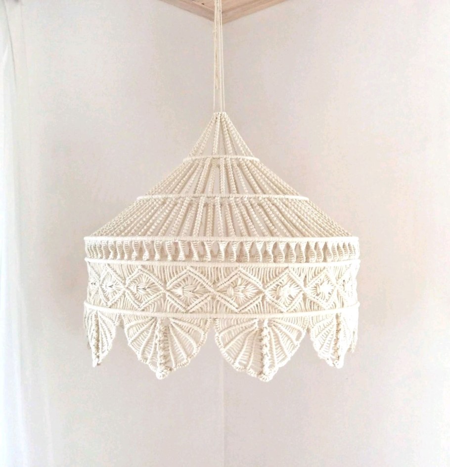 Macrame шнур светильник