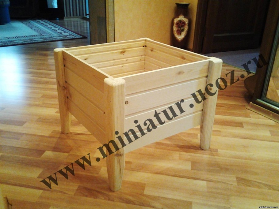 Отделка кухни деревом