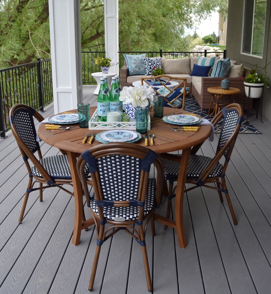 Обеденная зона в скандинавском стиле