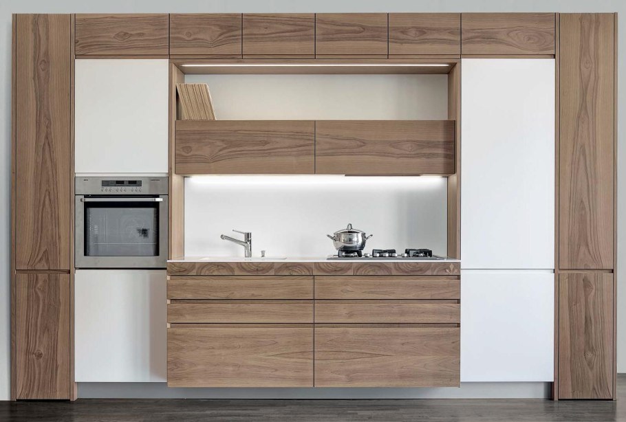 Кухни из шпона