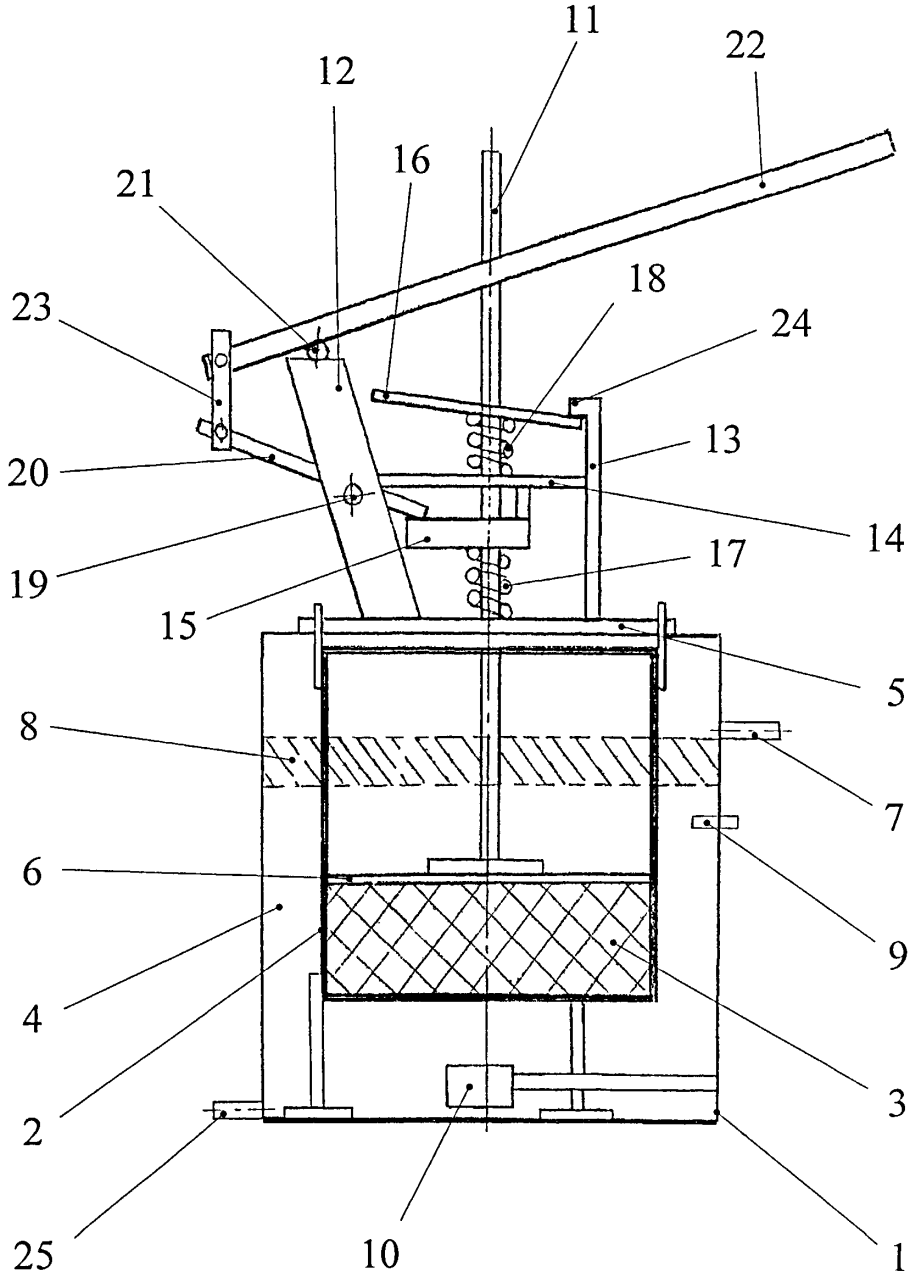 Пресс для отжима винограда чертежи