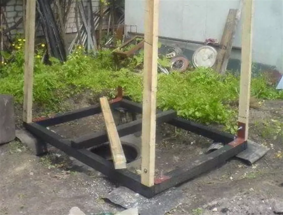 Дачный туалет Теремок чертежи Размеры