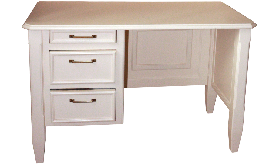 Стол угловой Alisa 558 кремовый белый/патина